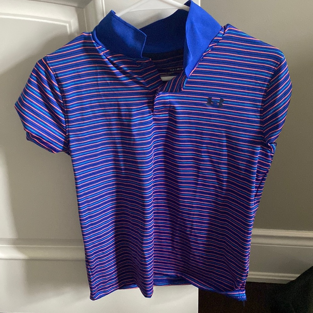 Boys under armour polo